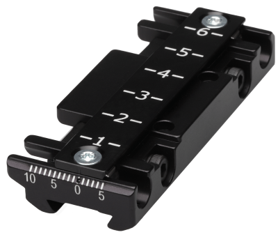 G+E rear sight raiser 10mm, horizontal 15mm