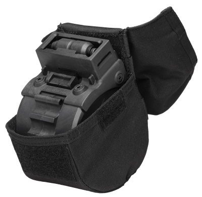 Venom Nylon Pouch,10 Rnd Drum Mag,Molle/Belt,black