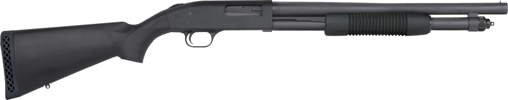 Mossberg Pumpflinte 590, Kal. 12/76  18.5"