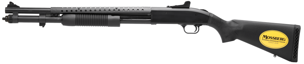 Mossberg Pumpflinte 590, Kal 12/76  20", 8+1Schuss