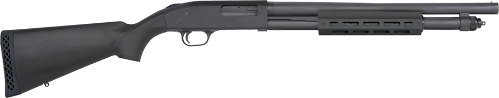 Mossberg Pumpflinte 590A1, Kal 12/76  18.5"