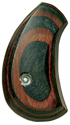 Bird's Head Style Red/Black Laminated Grip 