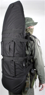 Barrett Gewehrfutteral Pack-Mat, Woodland Camo