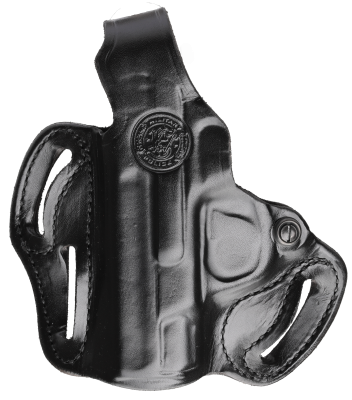 S&W Holster Black Leather Scabbard Thumb Break, LH