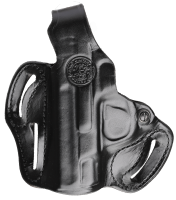 28.7389.22 - S&W Holster Black Leather Scabbard Thumb Break, LH