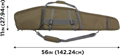 Allen Tac-Six 55" Garrison Rifle Case, O.D. Green