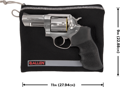 Etui en polaire pour armes de poing Allen, 23x28cm