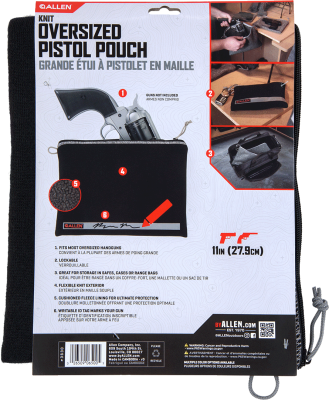 Allen Pistol Fleece Pouches, 23x28cm