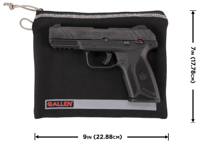 Allen Pistol Fleece Pouches, 18x23cm