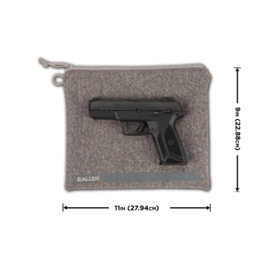 Allen Pistol Fleece Pouches, 23x28cm