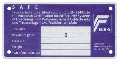 Rieffel Waffenschrank Forester 200 Klasse 0