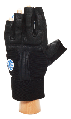 ahg 98 Stützhandschuh Contact Gel, schwarz / grau