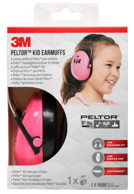 3M Peltor Gehörschutz Kid Pink, 27 dB