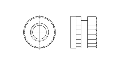 ERA Vielfachmutter zu Polyform-Klemmhebel