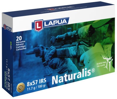 Lapua Kugelpatrone 8x57IRS, Naturalis 180gr N559