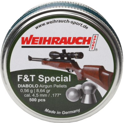 Weihrauch Balles F&T Special, 4,5mm (500)