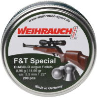 Weihrauch Balles F&T Special, 5,5mm (200)