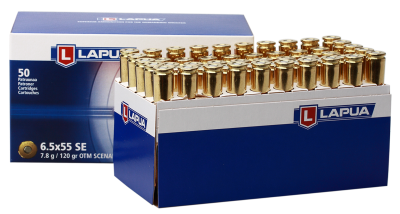 Lapua Cartridge 6.5x55Swedish, Scenar-L OTM