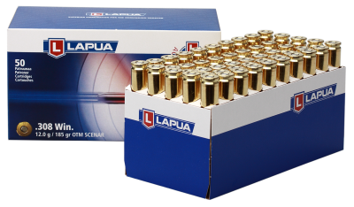 Lapua Cartridge .308Win, Scenar OTM 185gr GB432