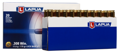 Lapua Kugelpatrone .308Win, FMJBT 170gr D476