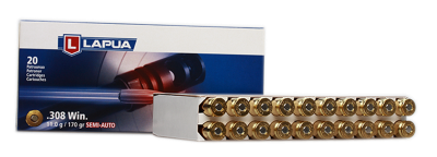 Lapua Cartridge .308Win, FMJBT 170gr D476