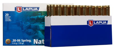 Lapua Cartouches .30-06Spr, Naturalis 170gr N558