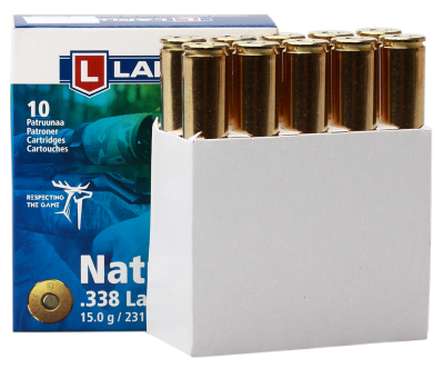 Lapua Cartouches .338Lapua Mag, Naturalis 231gr