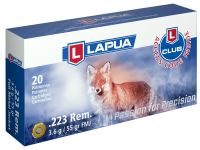 36.6016 - Lapua Cartridge .222Rem, FMJ 55gr S569