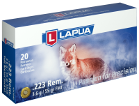 Lapua Kugelpatrone .223Rem, FMJ 55gr S538