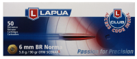 36.6047 - Lapua Kugelpatrone 6mmBR Norma, Scenar-L OTM 90gr