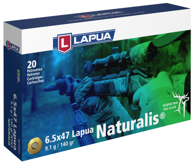 Lapua Kugelpatrone 6.5x47Lapua, Naturalis140gr