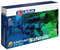 Lapua Kugelpatrone 6.5x47Lapua, Naturalis140gr