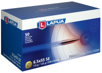 36.6110 - Lapua Kugelpatrone 6.5x55Swedish, Scenar-L OTM