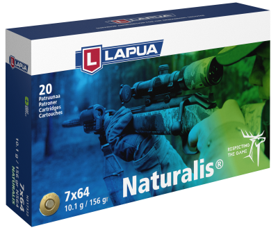 Lapua Kugelpatrone 7x64, Naturalis 156gr N564