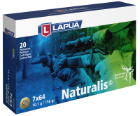 36.6132 - Lapua Cartouches 7x64, Naturalis 155gr N564