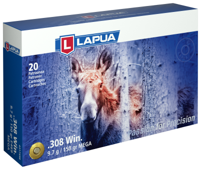 Lapua Cartridge .308Win, Mega SP 150gr E469