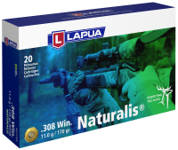 Lapua Cartridge .308Win, Naturalis 170gr N558