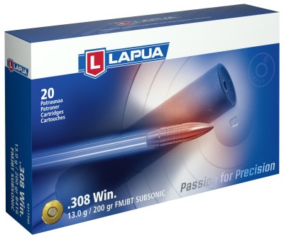 Lapua Cartridge .308Win, FMJBT 200gr D416