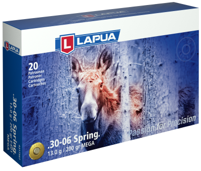 Lapua Cartridge .30-06Spr, Mega SP 200gr E401