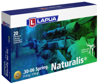 36.6226 - Lapua Cartouches .30-06Spr, Naturalis 170gr N558