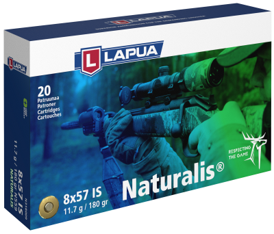 Lapua Kugelpatrone 8x57IS, Naturalis 180gr N559