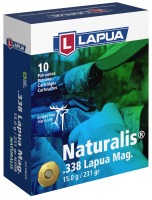 36.6260 - Lapua Kugelpatrone .338Lapua Mag, Naturalis 231gr