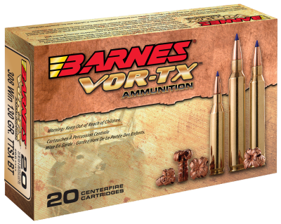 Barnes Cartouches .308Win, TTSX BT 130gr