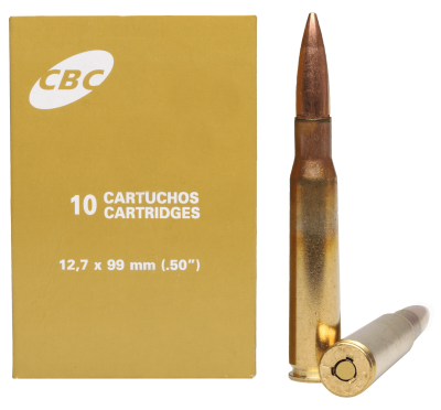 CBC Kugelpatrone .50BMG, M33 Ball, 660gr