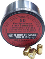 37.5807 - RWS Platzpatrone 9mm/.380 R, Knall - Nitropulver