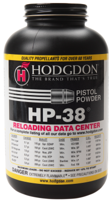 Hodgdon HP38, Dose à 454g