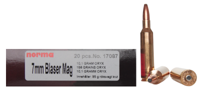 Norma Kugelpatrone 7mmBlaser Mag, Oryx 156gr