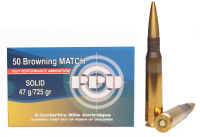 Cartouche Prvi Partizan .50BMG, SOLID 725gr