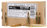 Sellier&Bellot Kugelpatrone .223Rem, MC 55gr