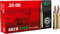 37.6004 - Geco Kugelpatrone .30-06Spr Star, 165gr/10.7g